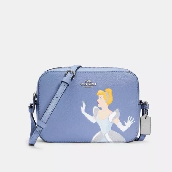 Coach Handbags - COACH x DISNEY MINI CAMERA BAG WITH CINDERELLA IN PERIWINKLE